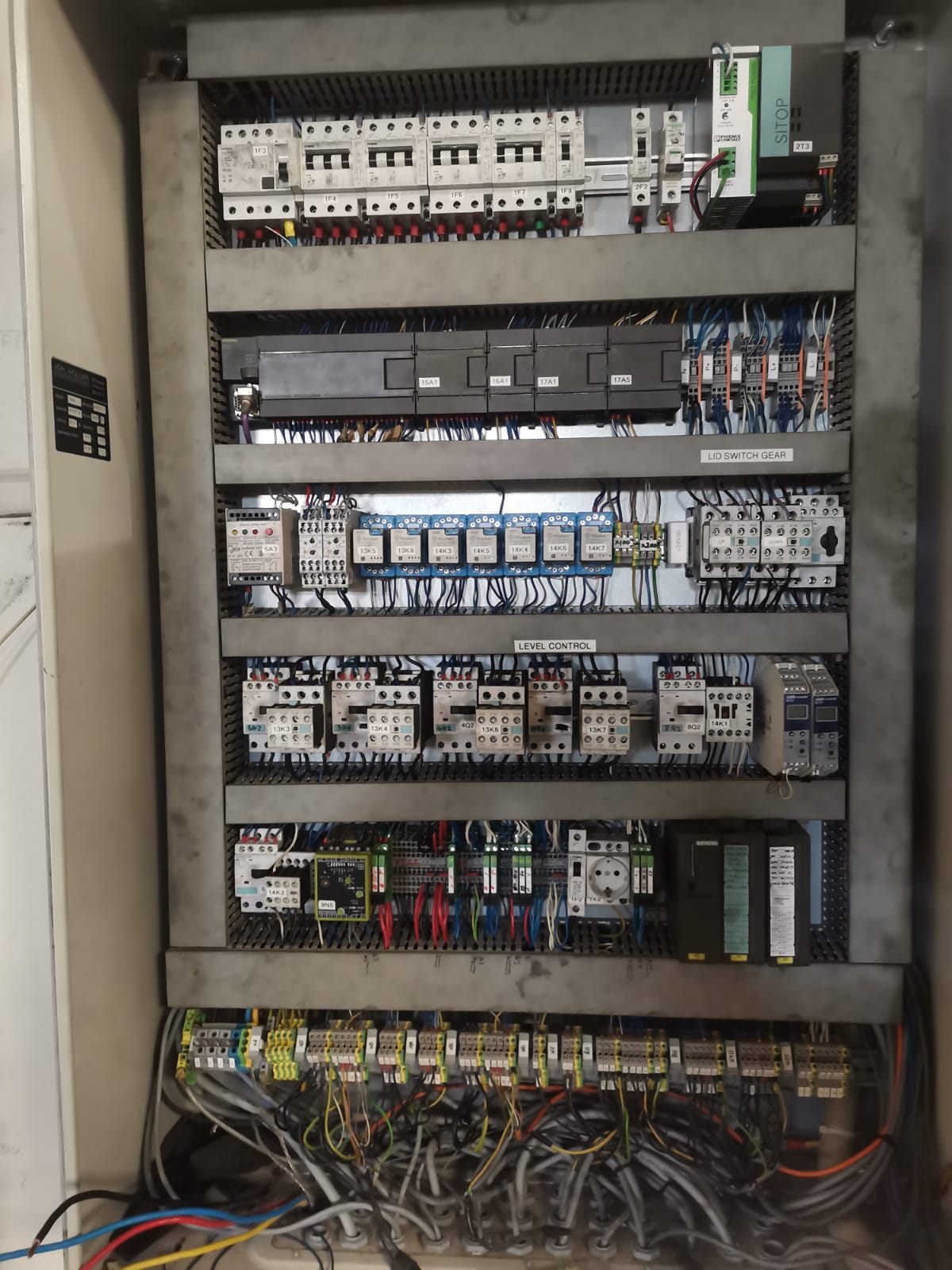 Motor control & automation panel